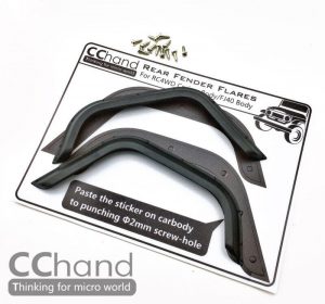 Rear Fender Flares for RC4WD Cruiser Body