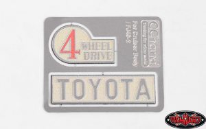 Rear Metal Emblems for RC4WD Cruiser Body
