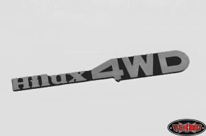 1/10 Hilux 4WD Emblem Set for Mojave and Hilux Body