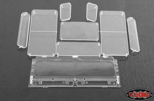 Land Rover Defender D90 Clear Window Set