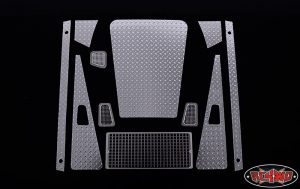 Diamond Plate Accessory Pack for Defender D90 Body
