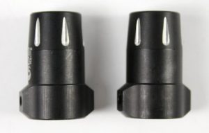 GDS Large Rear Hubs Lockouts For Axial SCX10 BLACK