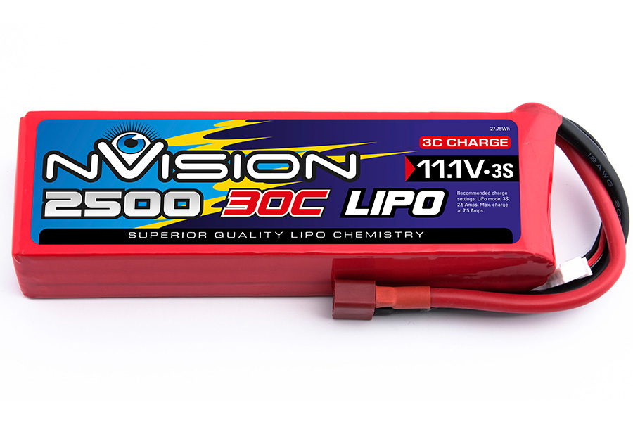 NVision LiPo 3 S 11,1 V 2500 30 C//nvo1811//1